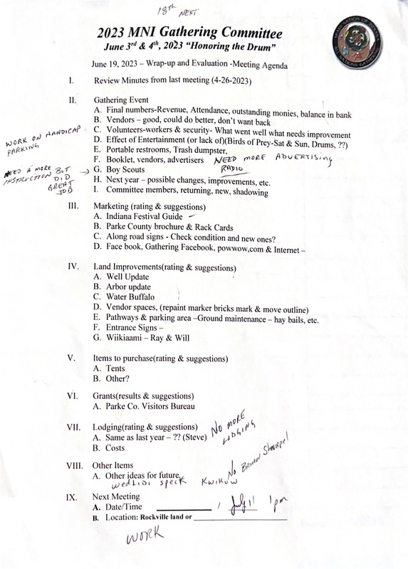 2023-06-19 All Nations Gathering Committee Minutes