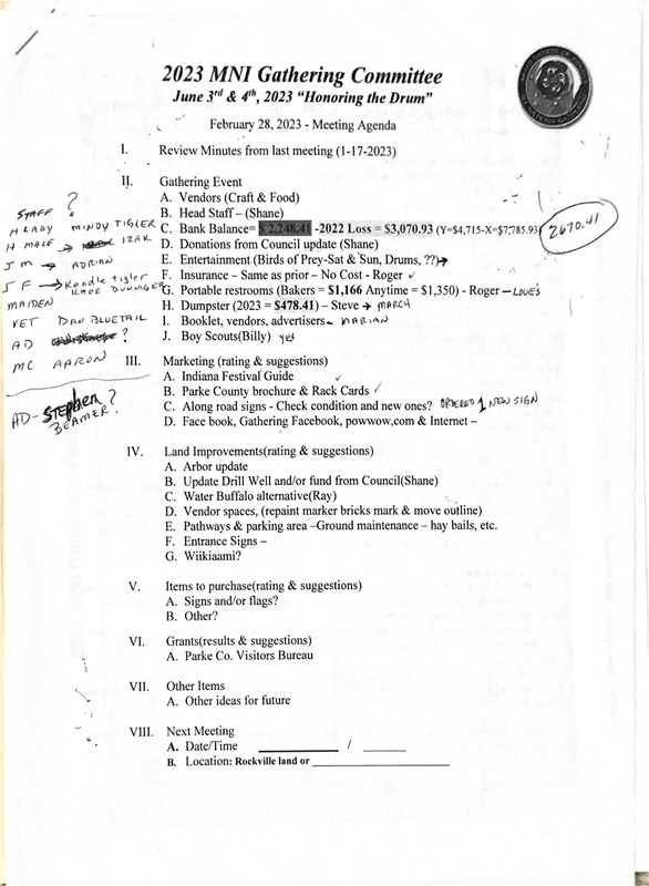 2023-02-28 All Nations Gathering Committee Minutes